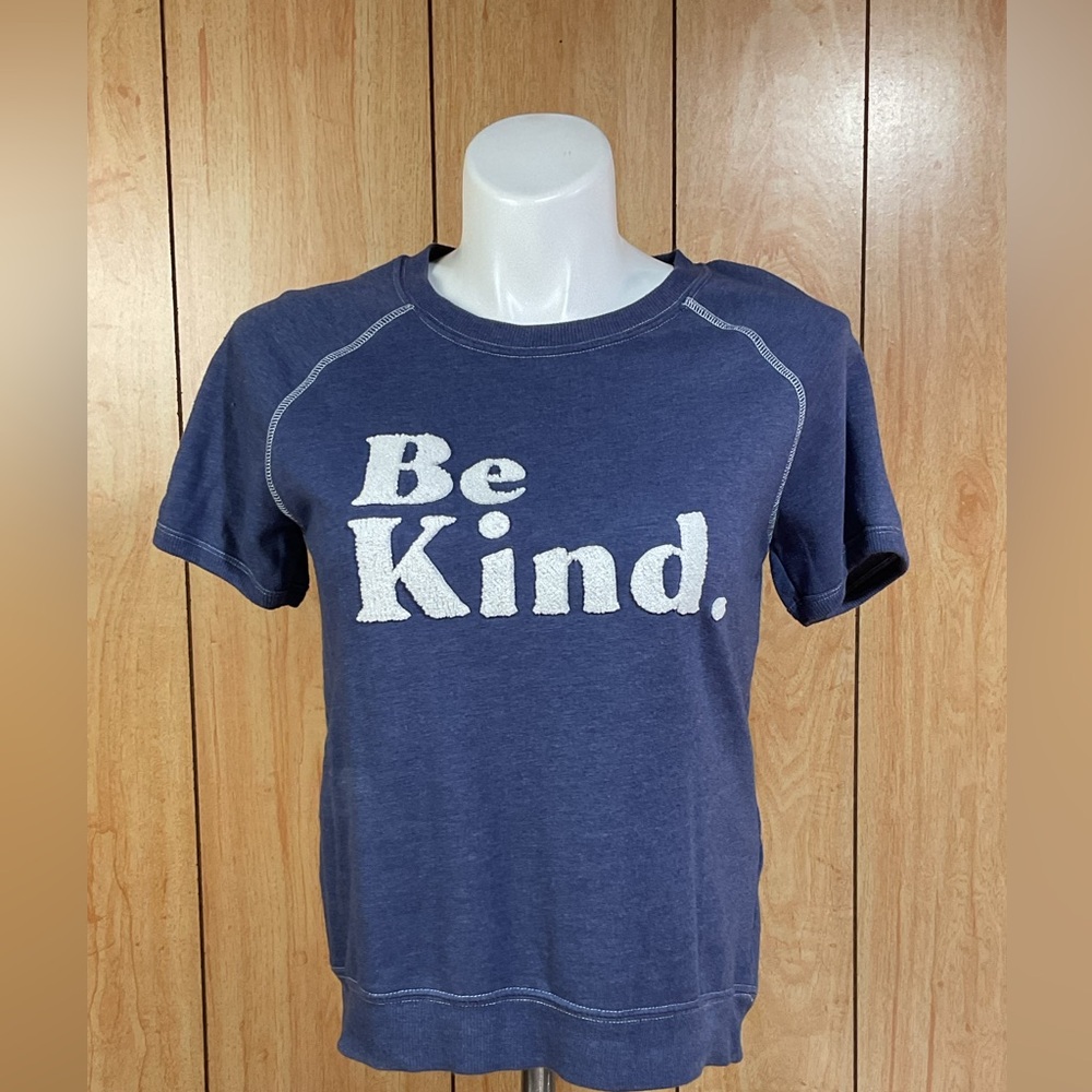 Grayson Threads Blue 'Be Kind' Sweatshirt SZ- S